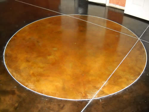 acid stained concrete flooring Dallas, TX