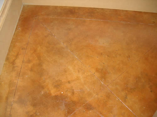 stained concrete flooring
