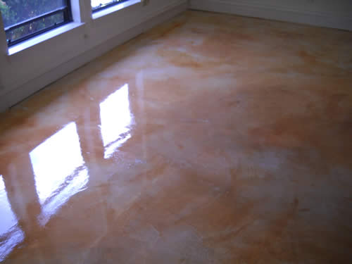 retroweled concrete overlay