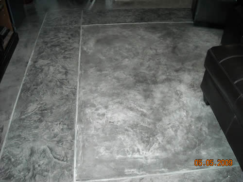 gray concrete overlay Plano, TX