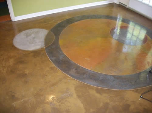 concrete stain Austin