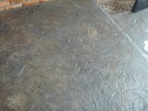 acid stained overlay