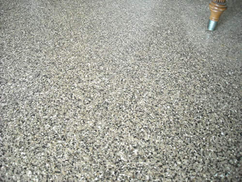 epoxy flake floor