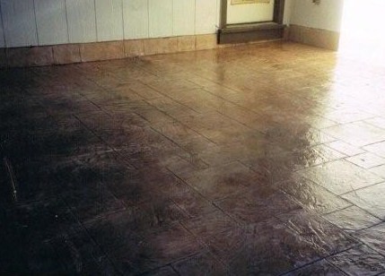 thin stamped overlay ashlar slate